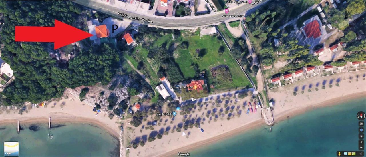 Beach Apartments Bili Cvitak Duce Bagian luar foto