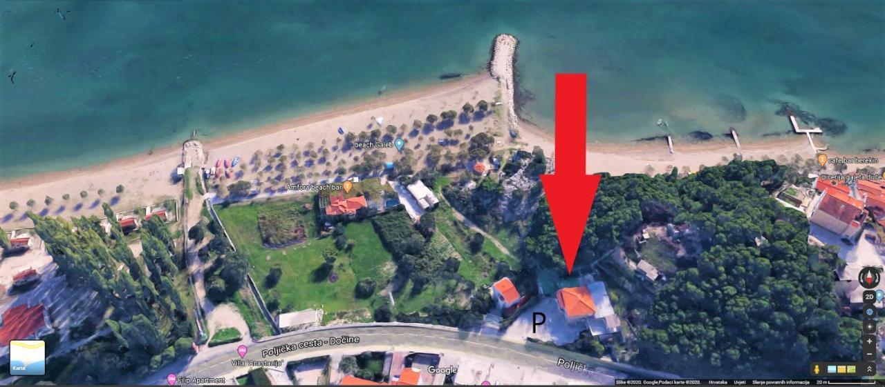 Beach Apartments Bili Cvitak Duce Bagian luar foto